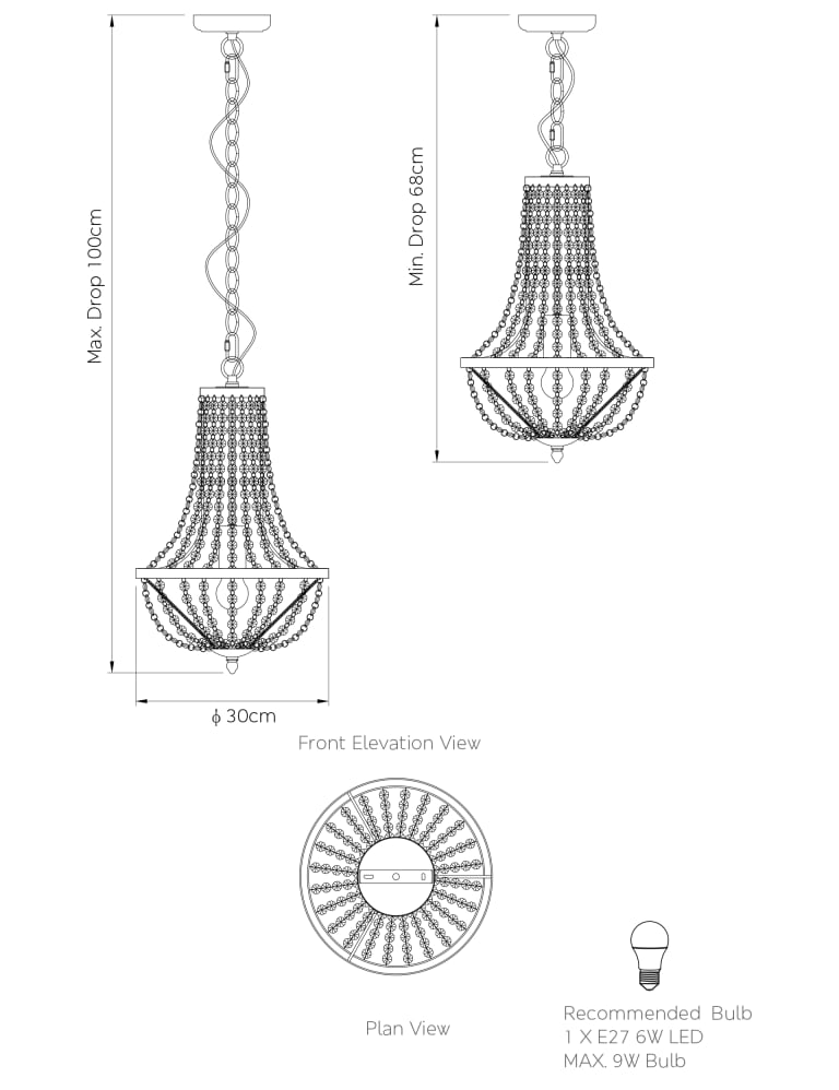Marks and spencer chandelier outlet