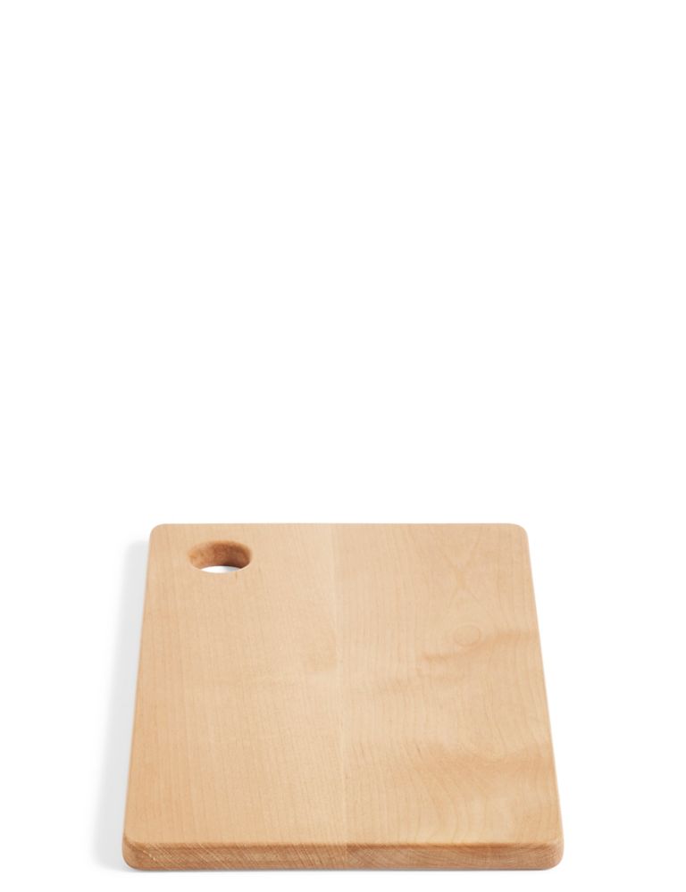 Small Wood Chopping Board with Hole 1 of 5