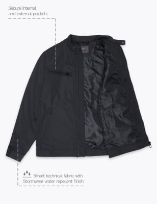 Jacket with Shape Memory Fabric & Stormwear™, M&S Collection