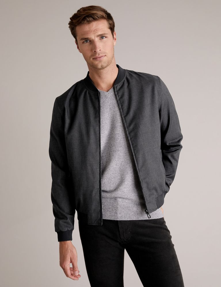 Smart Bomber Jacket with Stormwear™ | Autograph | M&S