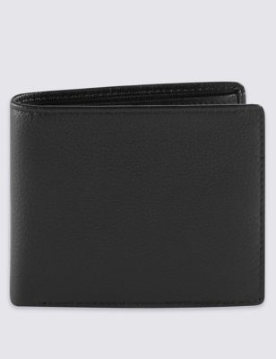 Smooth Leather Bi Fold Wallet Image 2 of 5