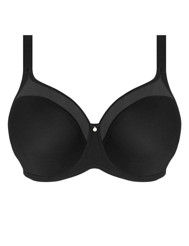 Buy Wacoal Women's Charming Illusion Non Padded Non Wired Full Cup Pack Of  2 Black Minimizer Bra online