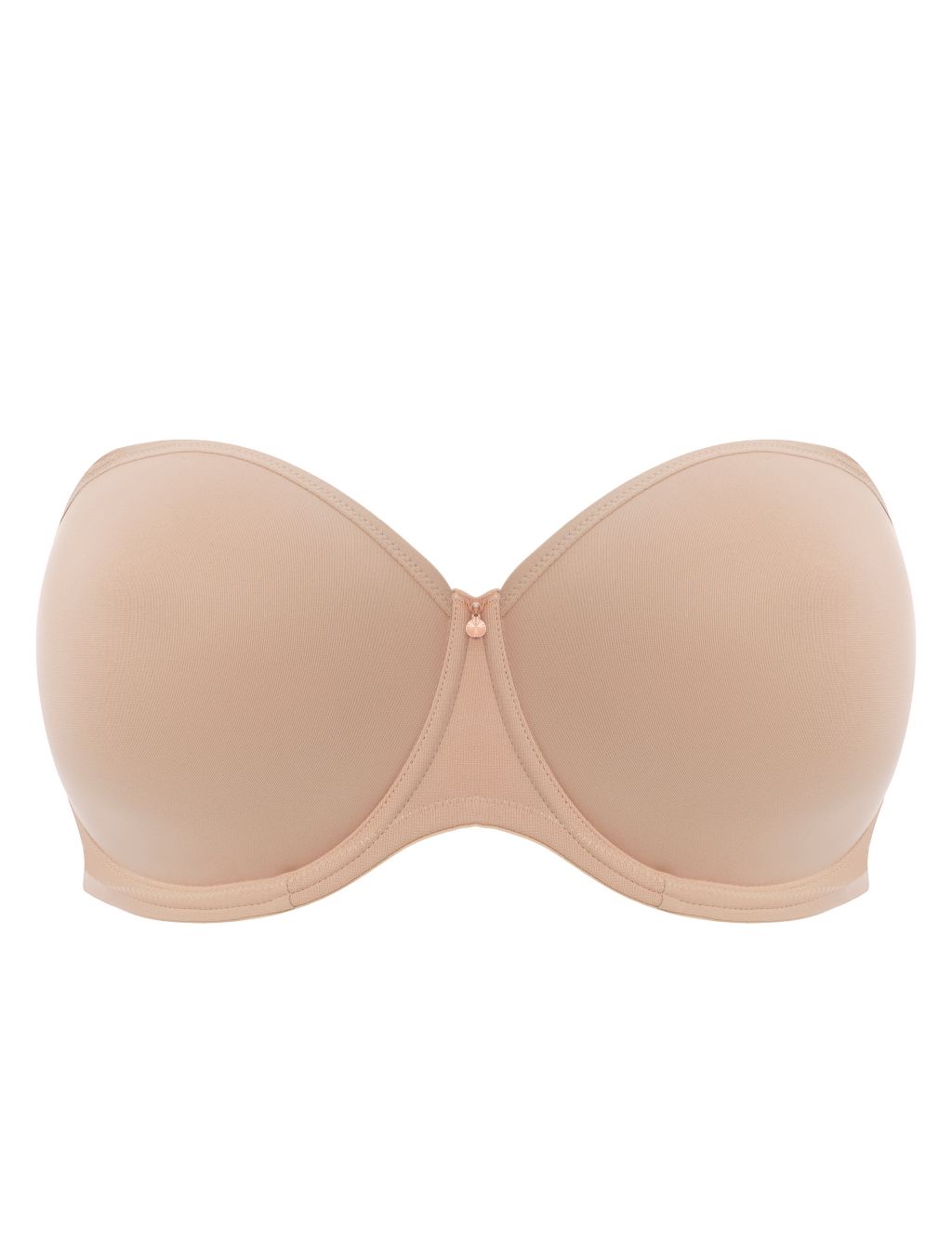 Smooth Wired Moulded Strapless Bra DD-J 1 of 8