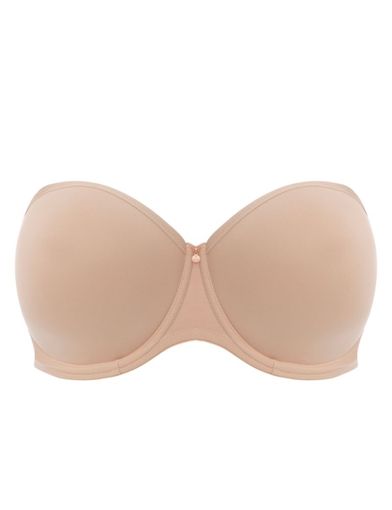 Smooth Wired Moulded Strapless Bra DD-J 2 of 8