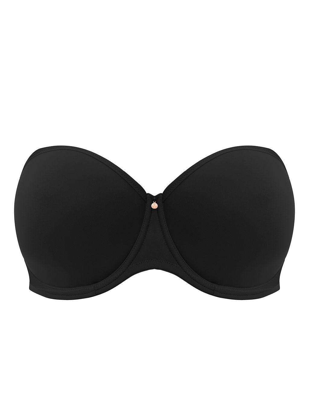 Smooth Wired Moulded Strapless Bra DD-J 1 of 7