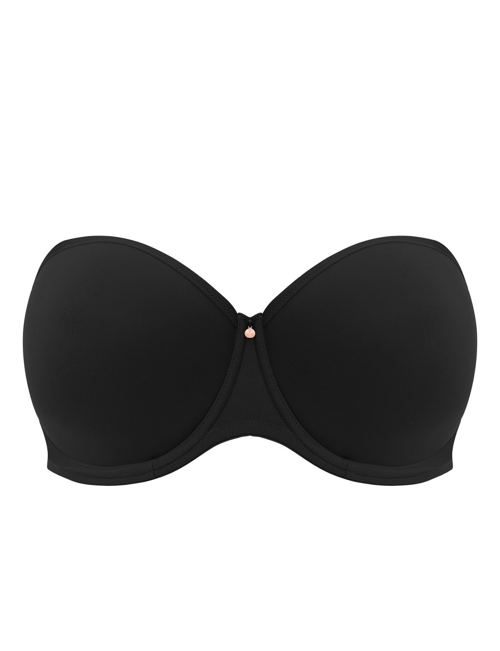 Smooth Wired Moulded Strapless Bra DD-J 1 of 7