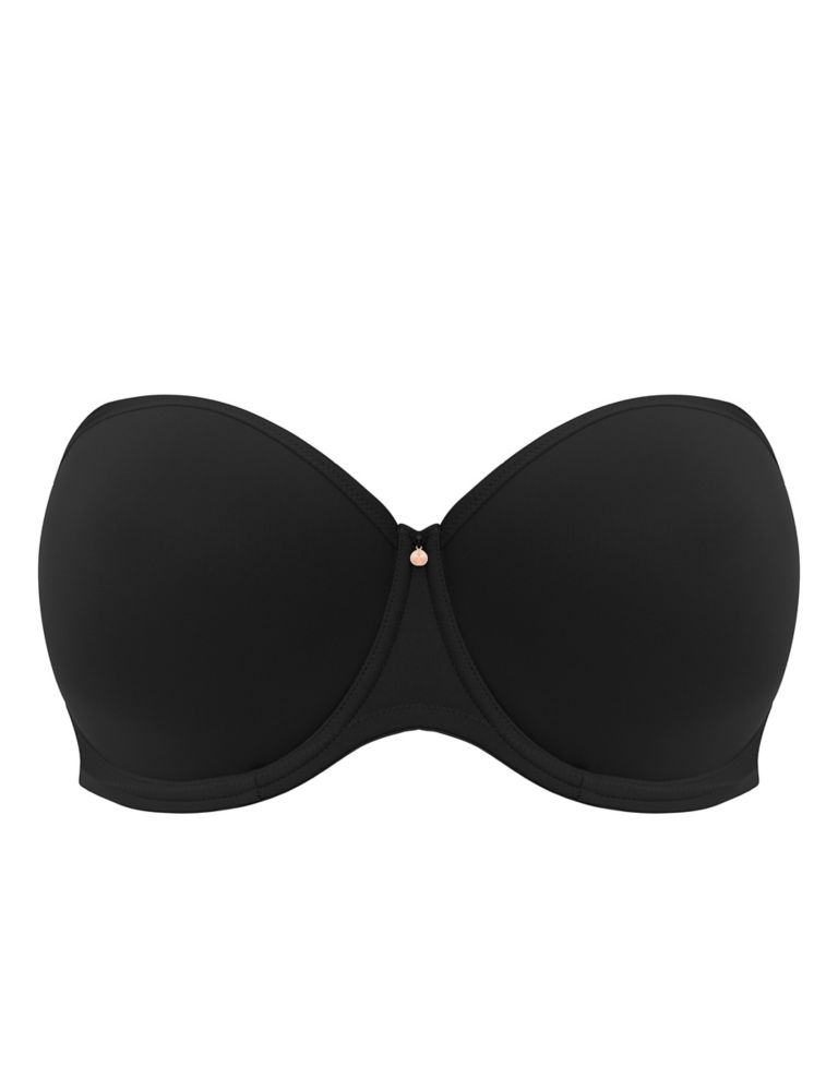 Smooth Wired Moulded Strapless Bra DD-J, Elomi