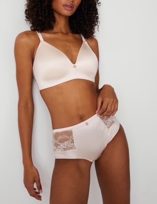 Smoothing Padded Plunge Bra A-E | ROSIE | M&S