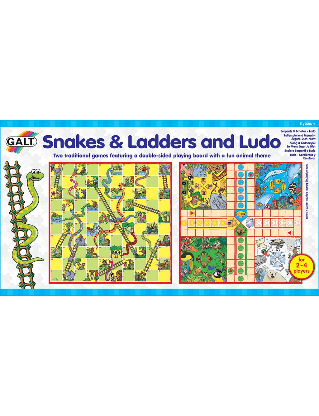 Snakes and Ladders and Ludo (3+ Yrs) 3 of 3