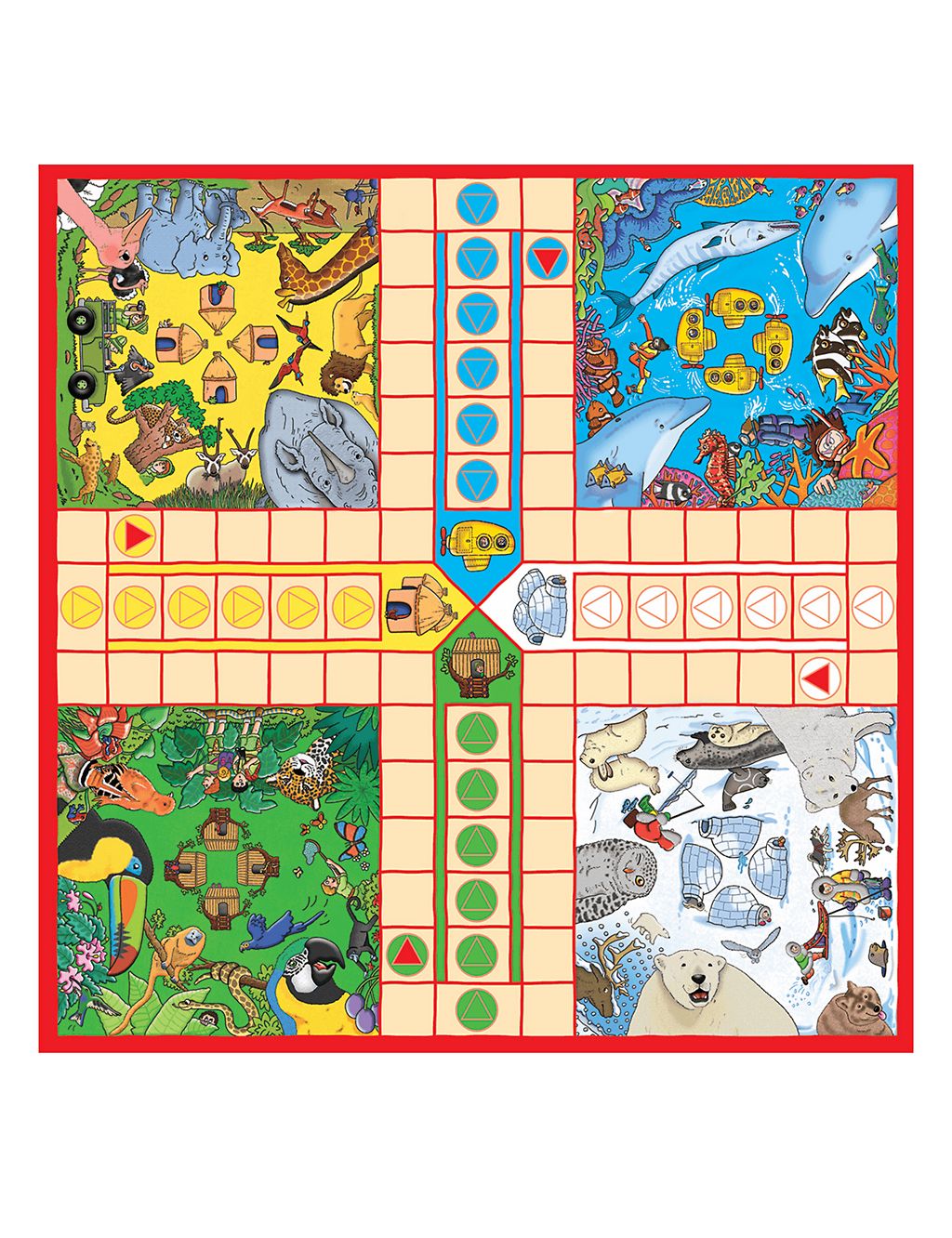 Snakes and Ladders and Ludo (3+ Yrs) 2 of 3