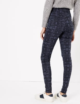 marks and spencer jeggings with elasticated waist