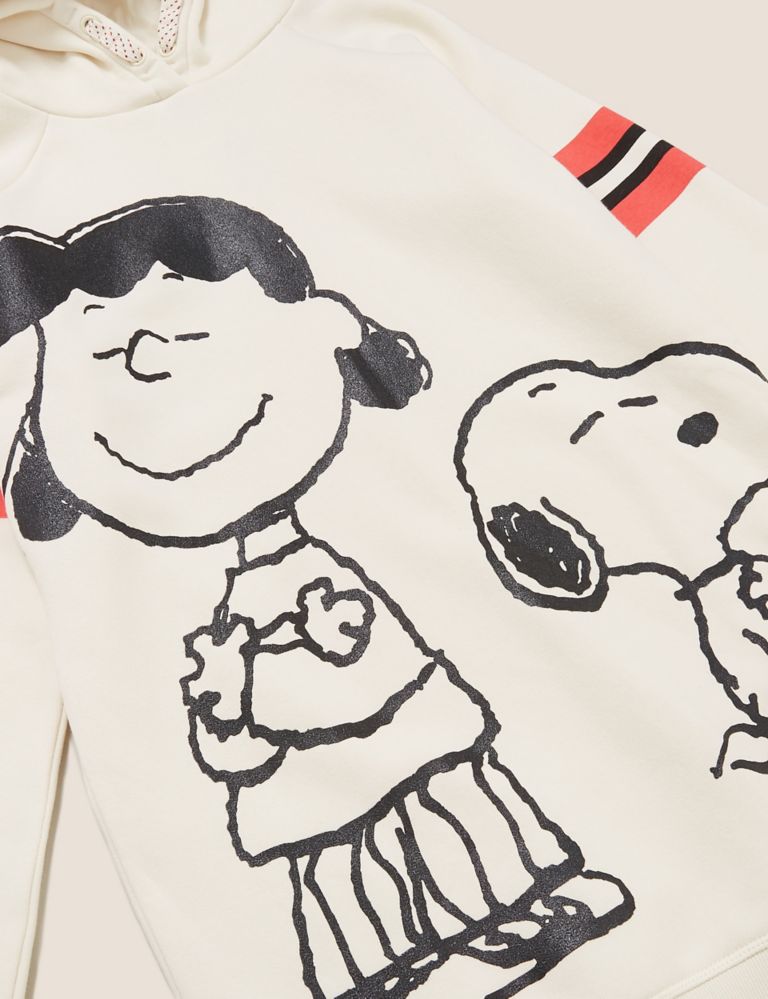 Snoopy™ Cotton Rich Longline Hoodie (6-16 Yrs) 5 of 5