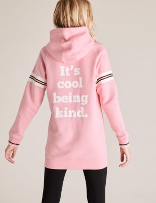 m&s longline hoodie
