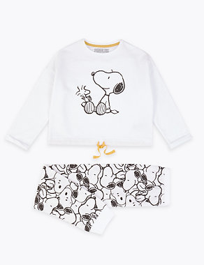 Snoopy™ Print Pyjama Set (5-16 Years) Image 2 of 4