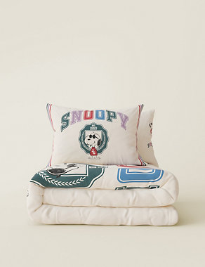 Snoopy™ Pure Cotton Bedding Set Image 2 of 6
