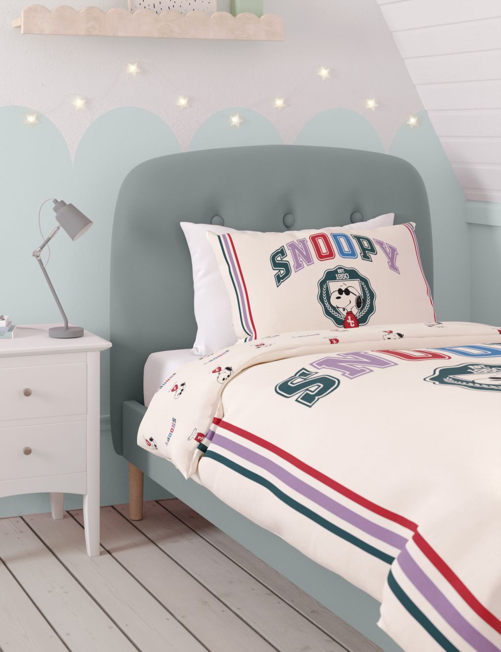 Snoopy™ Pure Cotton Bedding Set 2 of 6