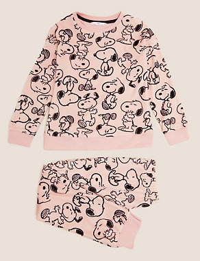 Snoopy™ Velour Pyjama Set (6-16 Yrs) Image 2 of 5