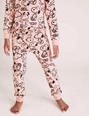 Snoopy™ Velour Pyjama Set (6-16 Yrs), M&S Collection