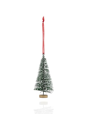 Snow Tipped Christmas Tree Christmas Decoration M&S