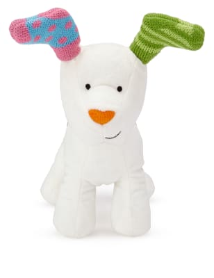 Snow dog soft hot sale toy