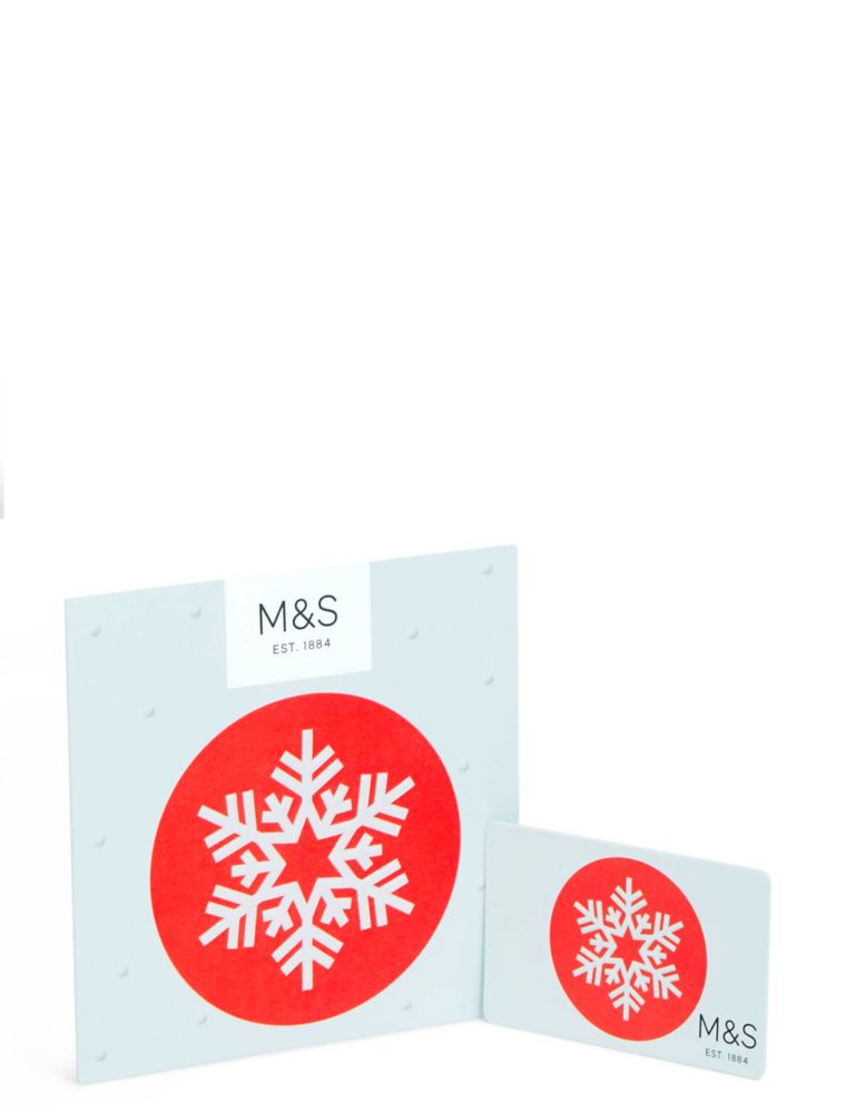 Snowflake Gift Card 3 of 5