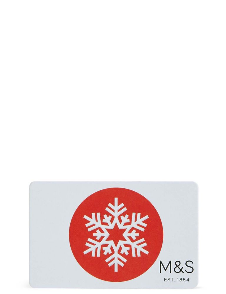 Snowflake Gift Card 5 of 5