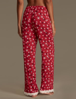 Women's White Snowflake Fleece Pants  Fleece pants, Womens fleece pajamas, Womens  pajamas pants