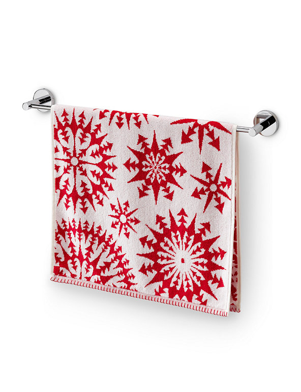 Snowflake Towel Image 1 of 2