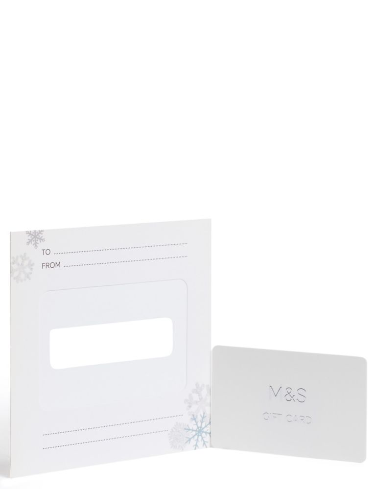 Snowflakes Gift Card 3 of 4