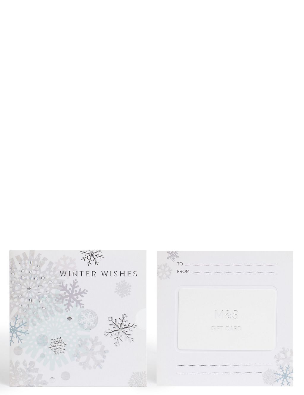 Snowflakes Gift Card 1 of 4