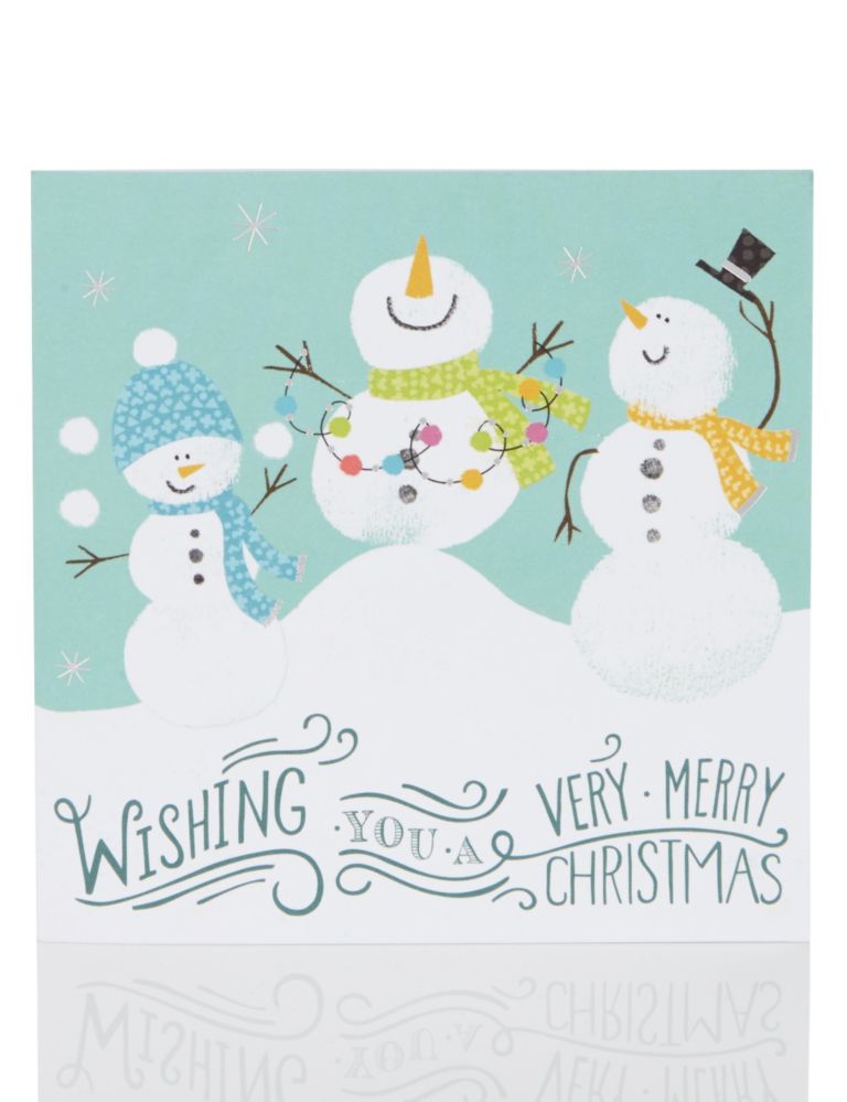 Snowman Gift Card 2 of 3