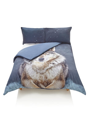 Snowy Wolf Bedding Set Image 2 of 4