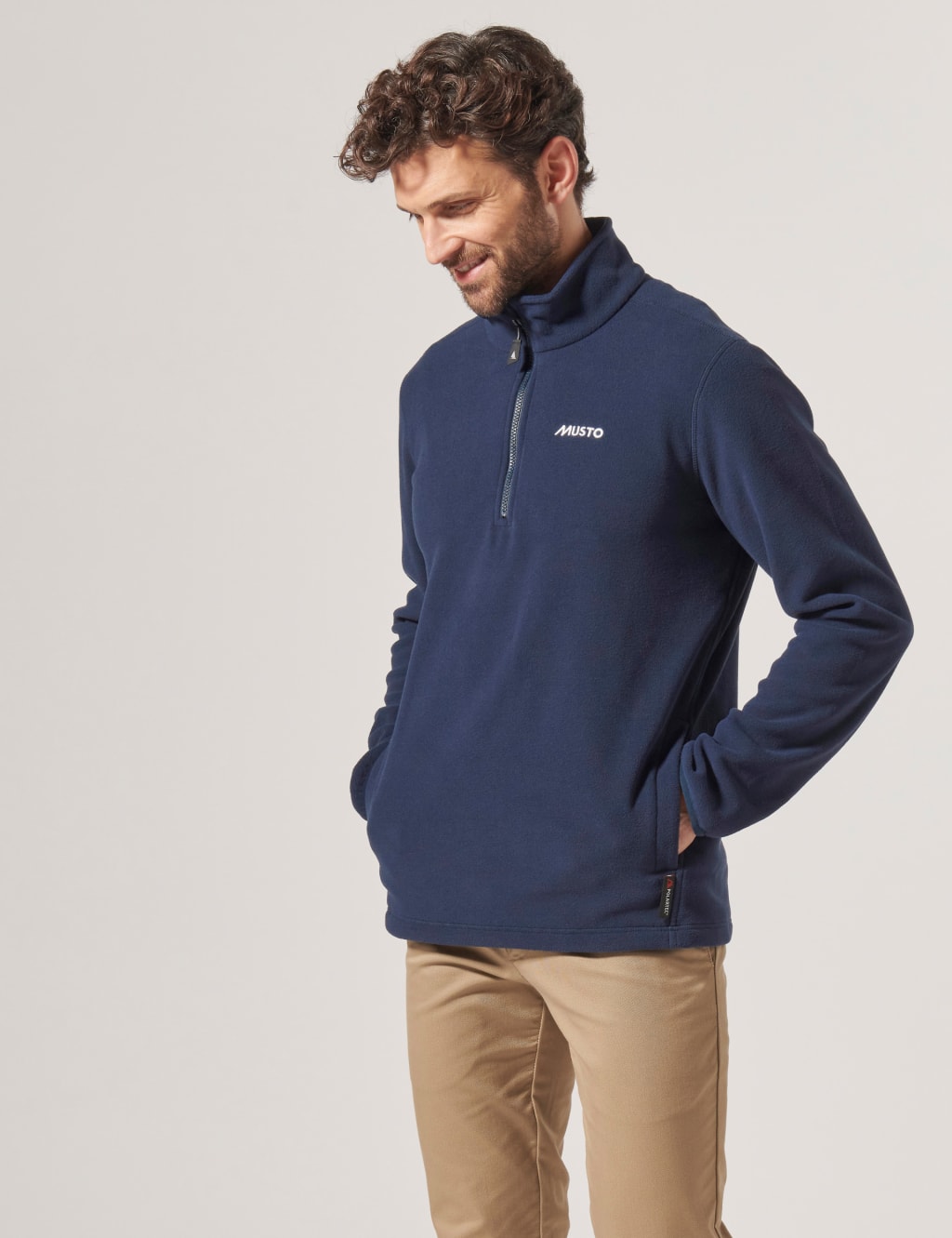 Musto half hot sale zip fleece