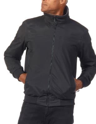 Windbreaker with fleece on sale inside