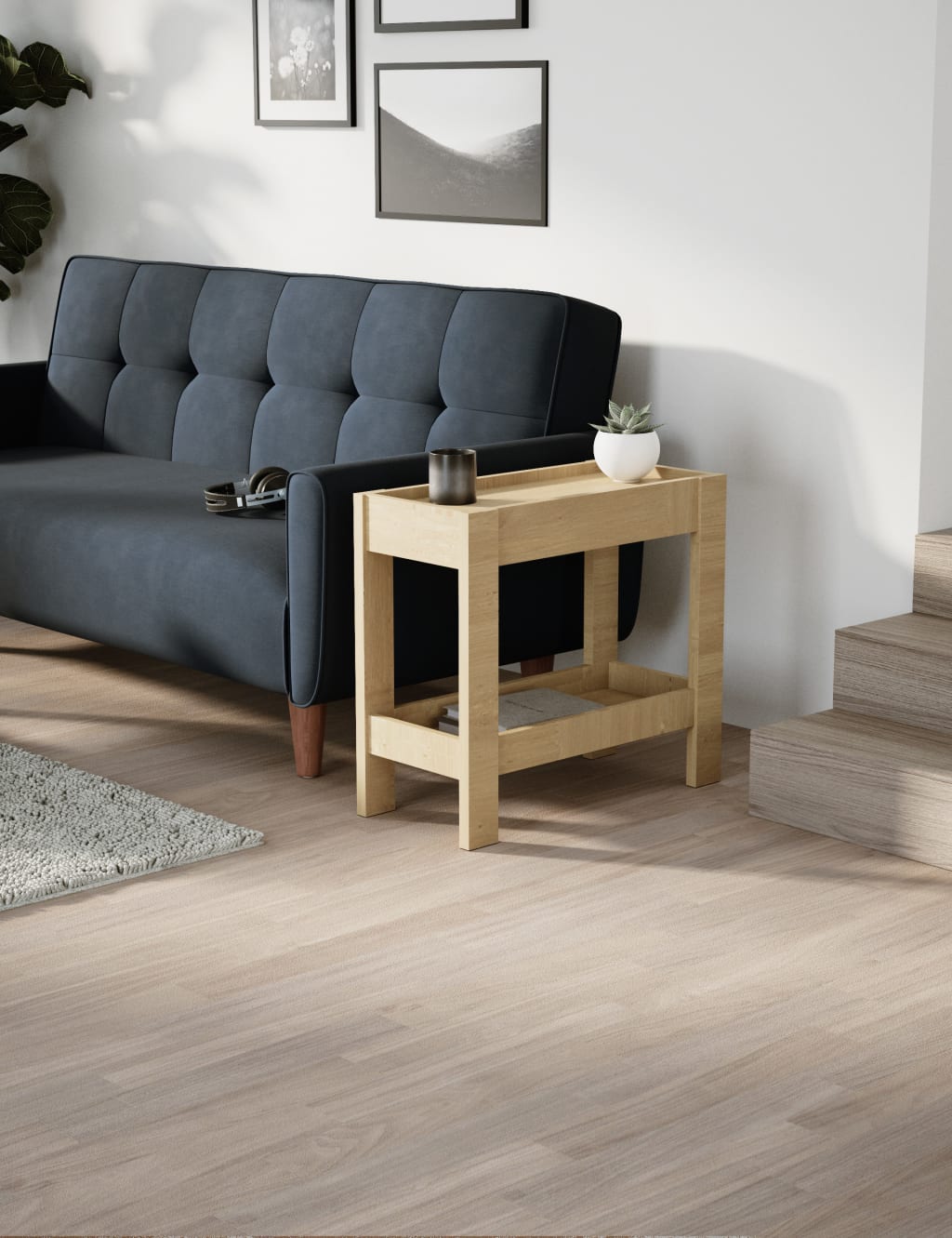 Side settee best sale