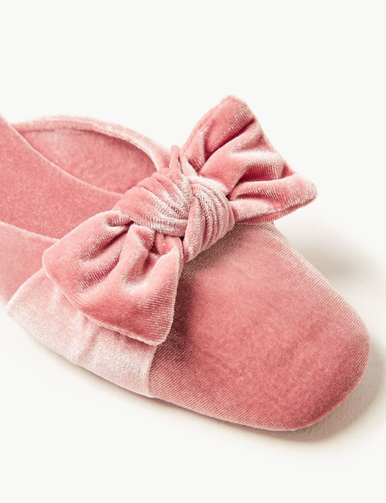Soft Bow Mule Slippers 5 of 6