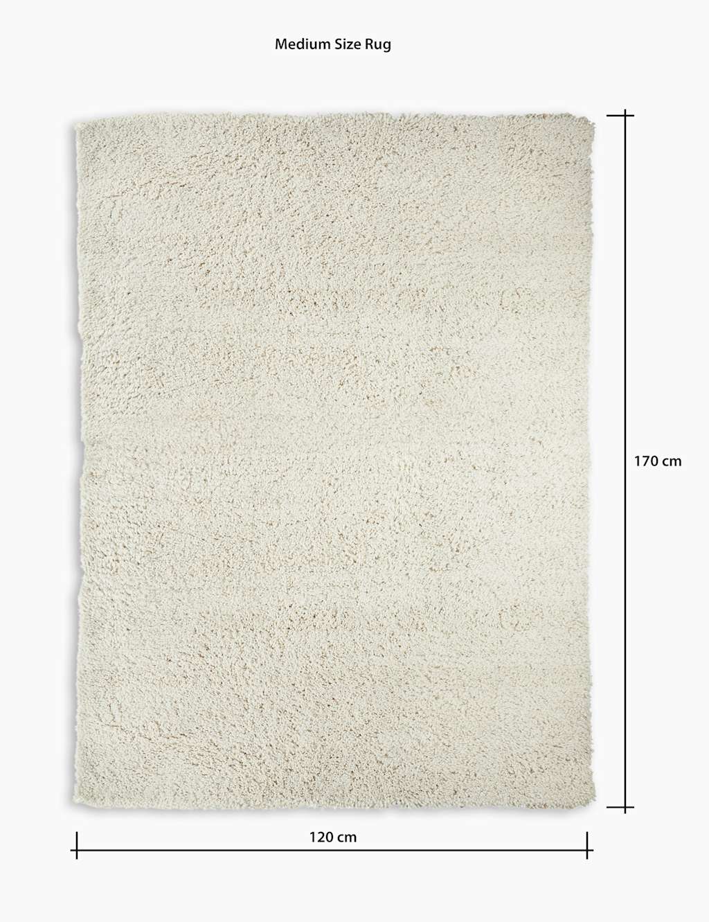 Soft Shaggy Rug M&S
