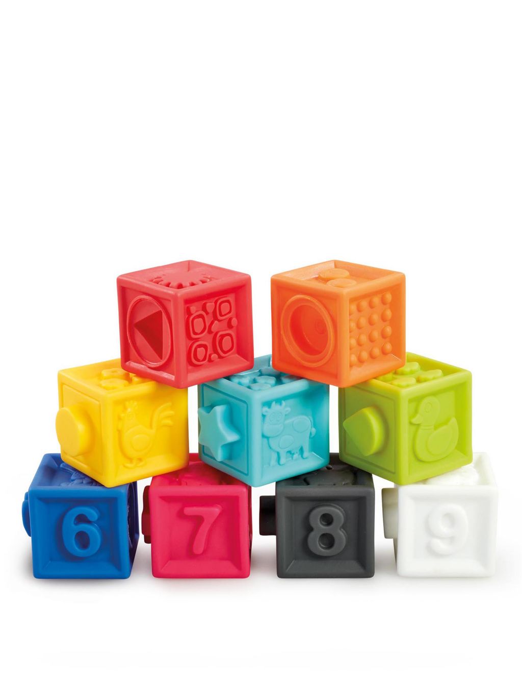 Soft Stacking Blocks (6-12 Mths) | Early Learning Centre | M&S