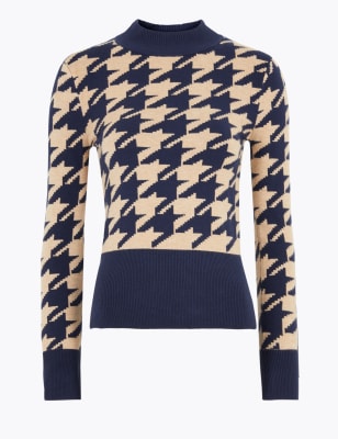 marks and spencer navy jumper
