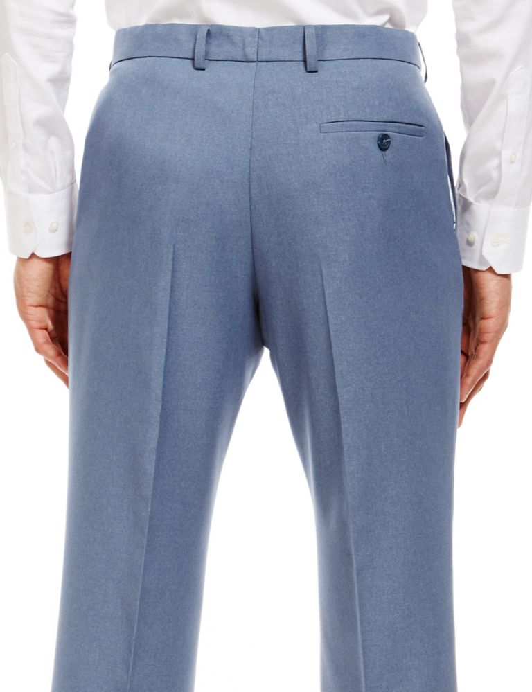 Soft Touch Flat Front Trousers 3 of 3