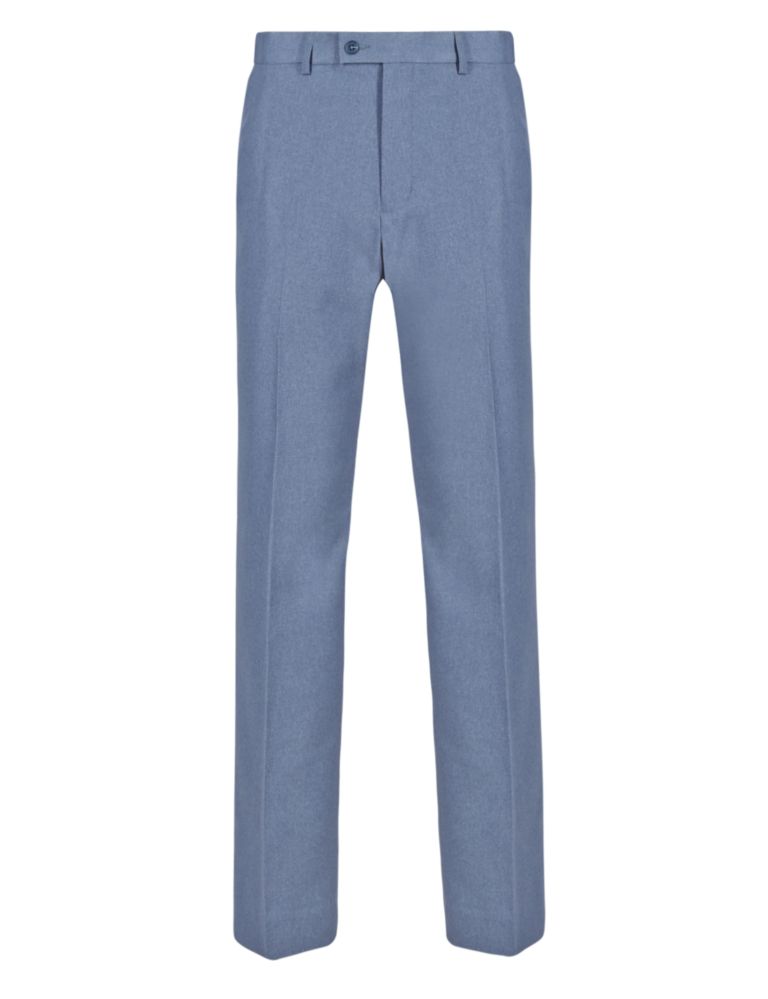 Soft Touch Flat Front Trousers 2 of 3
