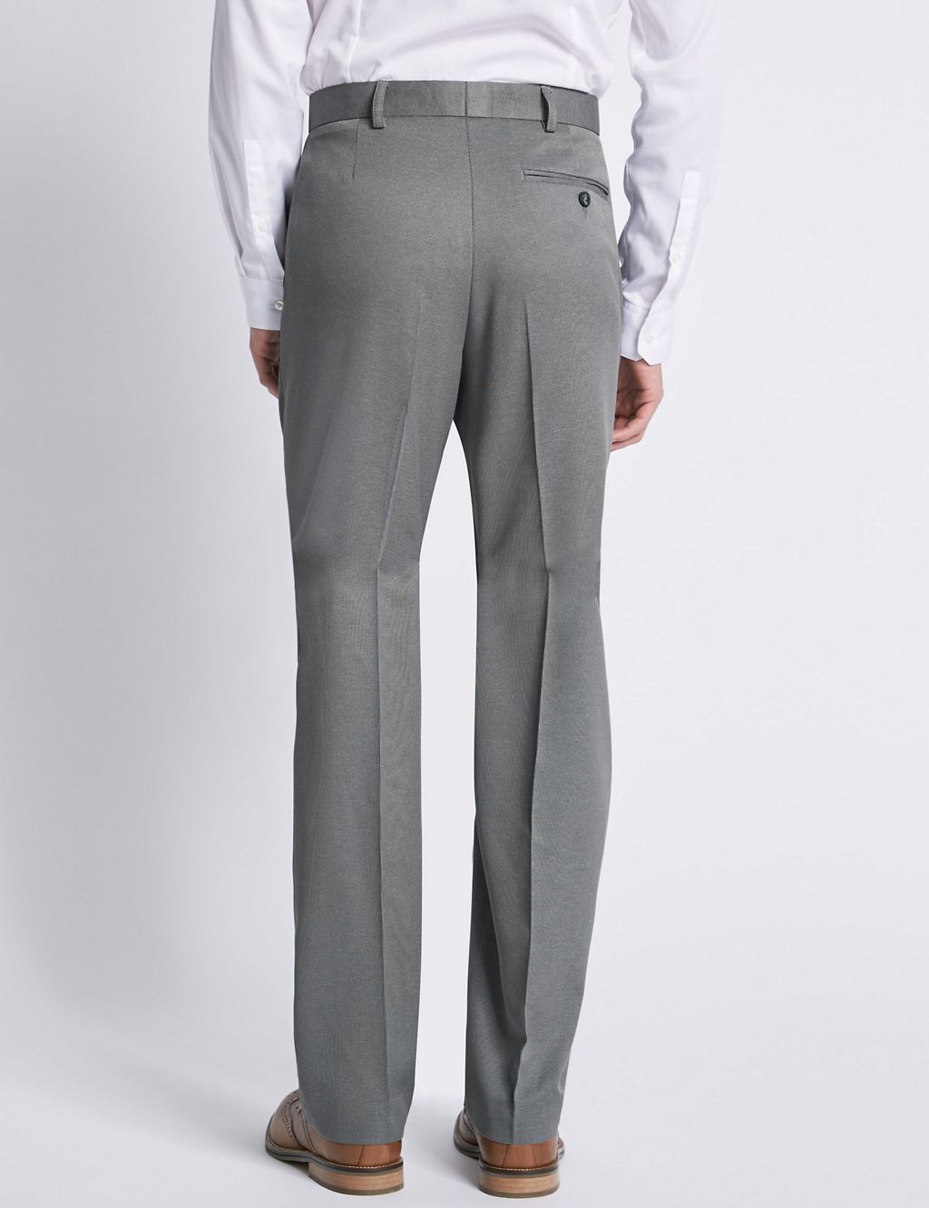 Soft Touch Flat Front Trousers 2 of 3