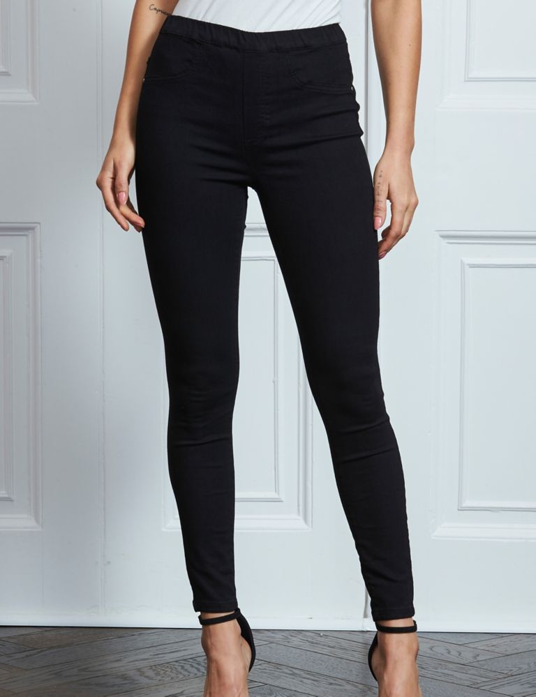 Soft Touch High Waisted Jeggings 3 of 5
