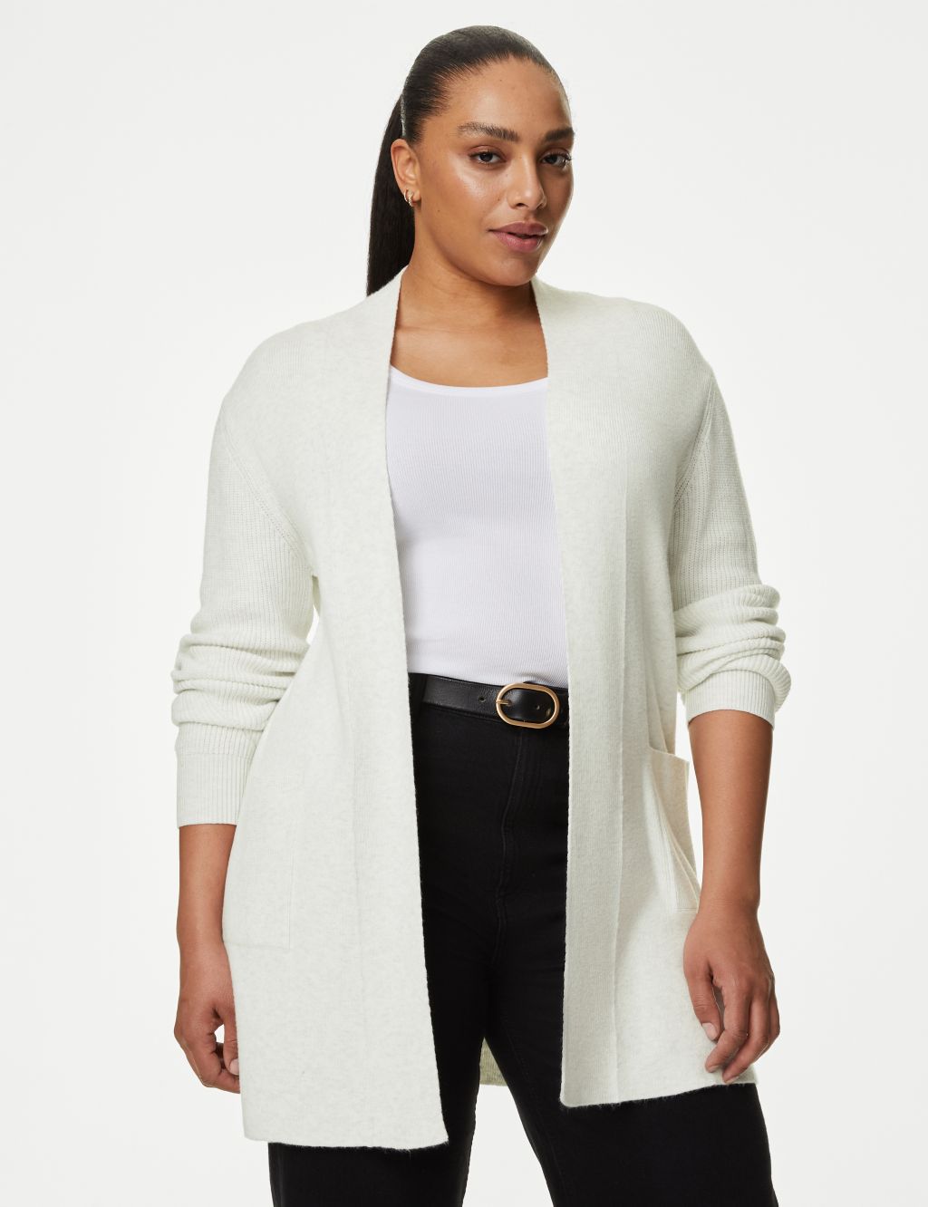 Soft Touch Knitted Longline Cardigan 7 of 7