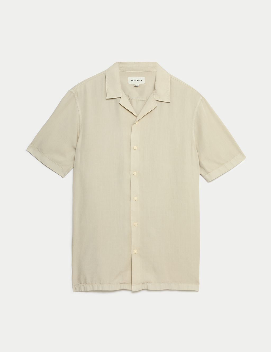 Soft Touch Pure Tencel™ Cuban Collar Shirt 1 of 5