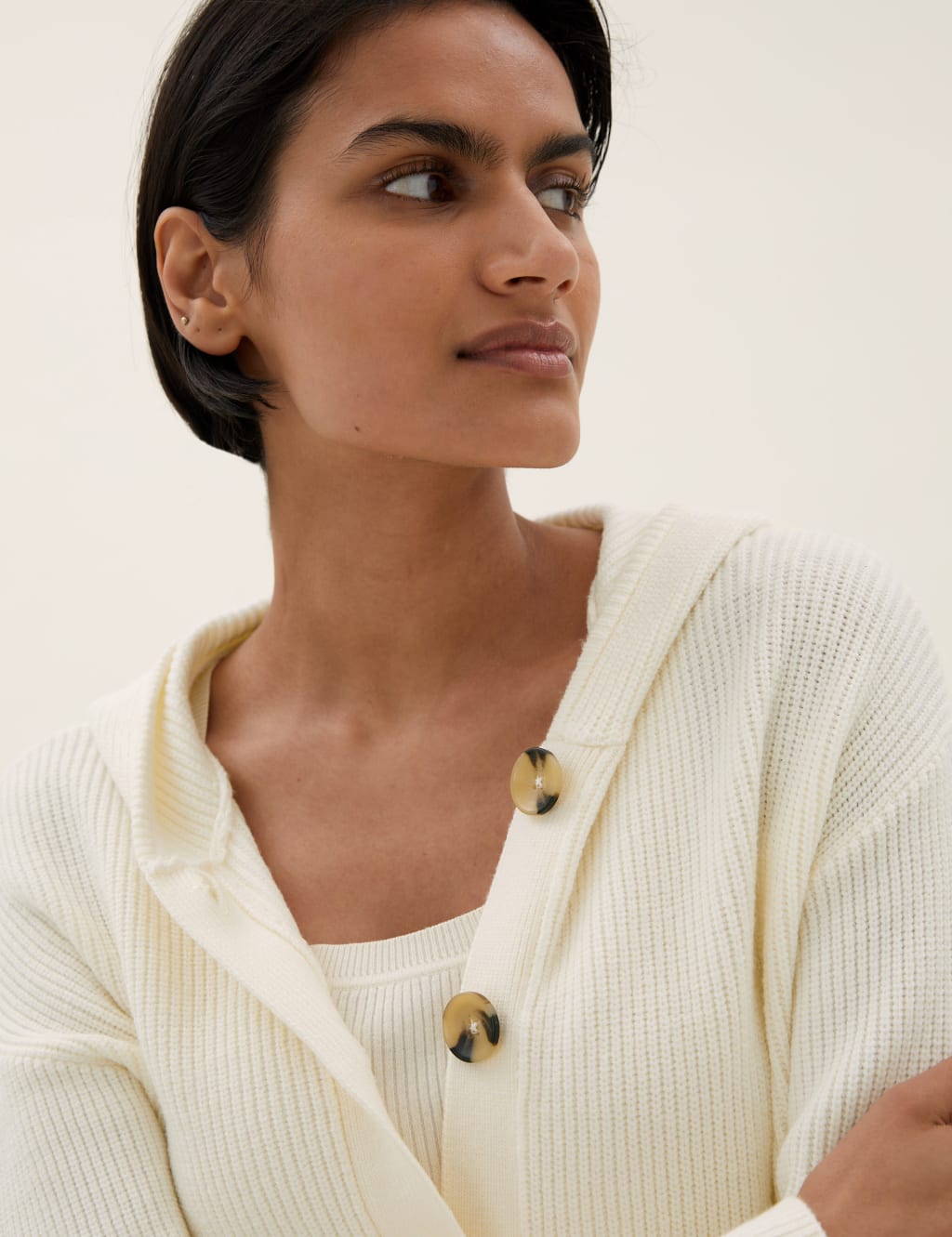 Marks and new arrivals spencer mustard cardigan