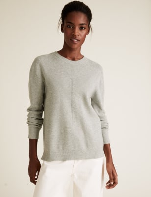 marks and spencer ribbed jumper