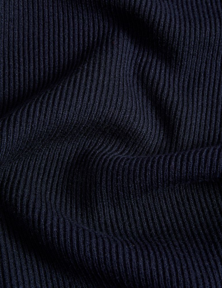 Soft Touch Ribbed Longline Jumper 6 of 6