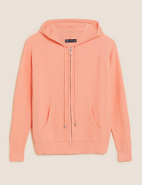 Soft Touch Textured Hoodie Image 2 of 7