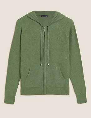 Soft Touch Textured Hoodie Image 2 of 7
